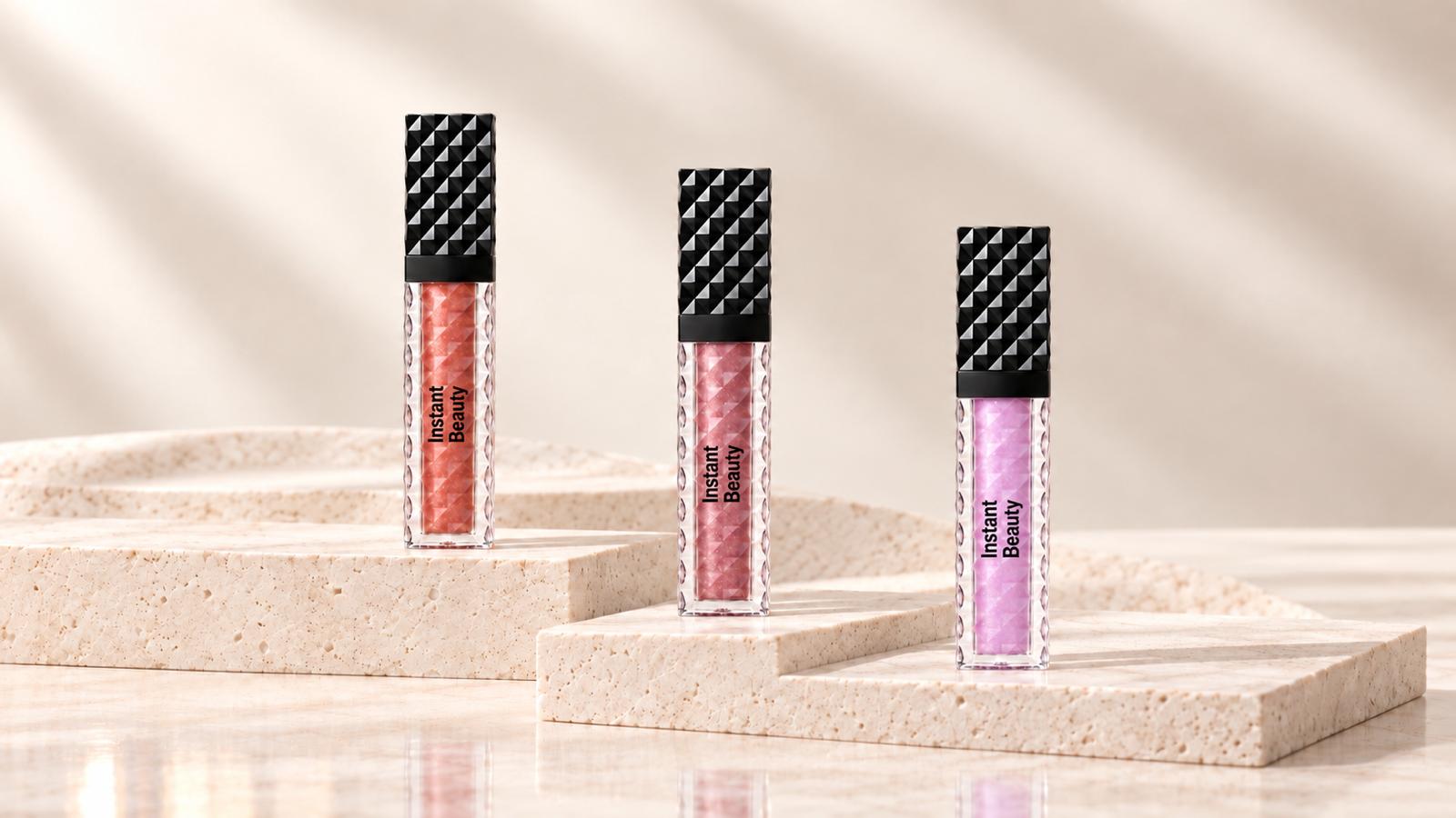 Instant Beauty lip gloss collection